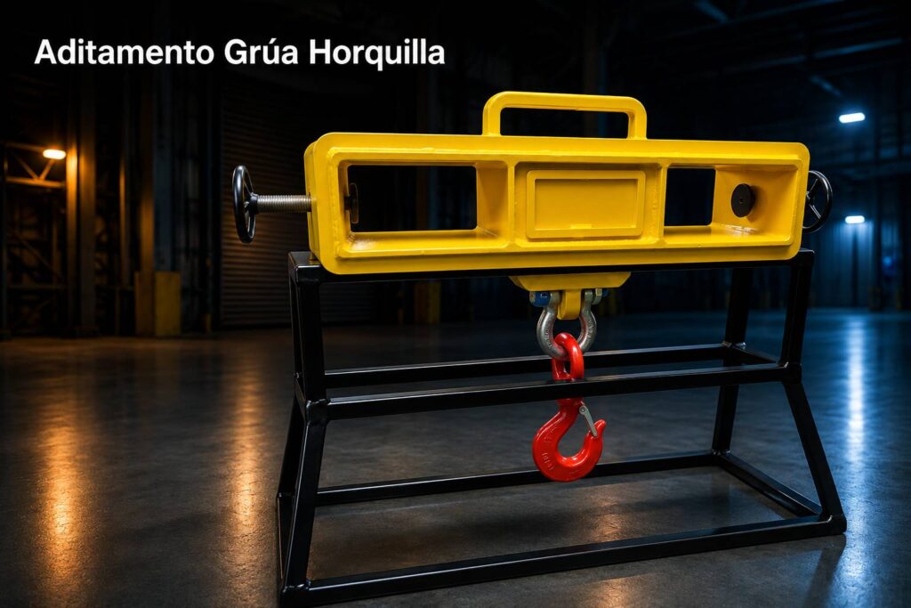 Aditamento Grúa Horquilla