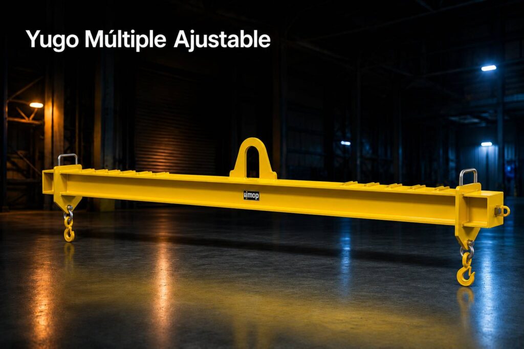 Yugo Múltiple Ajustable con Ganchos Giratorios